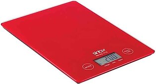 Kitchen Scale Red Sinbo