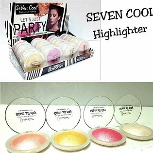 Seven Color Profesional Makeup Highlighter Kit