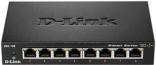 D Link DGS 108 Switch 8 Port 10 100 Metal