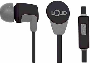 Loud Go Ear Wired Earphone Black