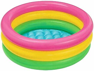 Multicolour Mini Intex Inflatable Swimming Pool