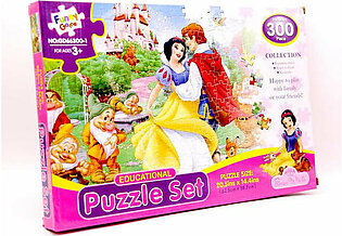 Snow White Educational Puzzle Set