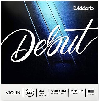 D’Addario D310 4/4 Debut Violin String – Medium