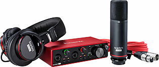 Focusrite Scarlett 2i2 Studio 2×2 USB Audio Interface And Recording Bundle  -3rd Generation