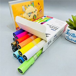 12 Pcs Acrylic Paint Pens