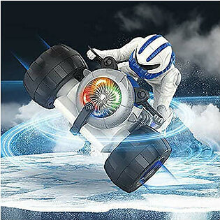 360° Spinning Action Stunt Motorcycle