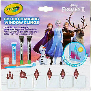 Crayola Frozen 2 Color Changing Window Sticker