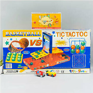 TIC TAC TOC Mini Basketball Game