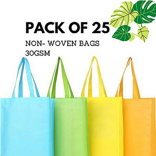 Non Woven Bag-Pack of 25(30GSM)