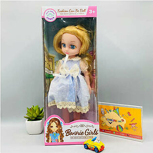 Cute 13 Inches Doll With Lovely Dress Assortment