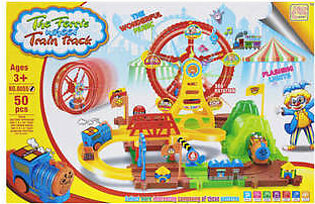 Ferris Wheels Block Train Track Toy 50pcs
