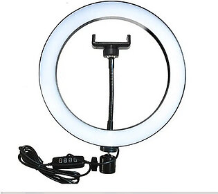 Professional Ring Light With Mobile Holder (26cm)
