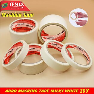 Sensa Masking Tape Milky White 20Y Single Piece