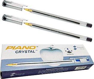 Piano Crystal Ballpoint Pen Pack of 10
