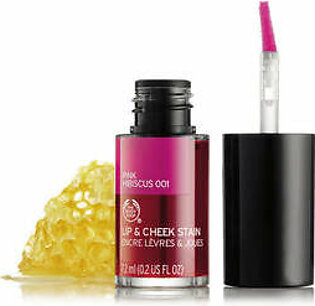 The Body Shop Lip And Cheek Stain Pink Hibiscus 001 018 7.2 Ml