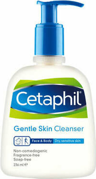 Cetaphil Gentle Skin Cleanser Non Comedogenic Fragrance Free Soap Free 236Ml