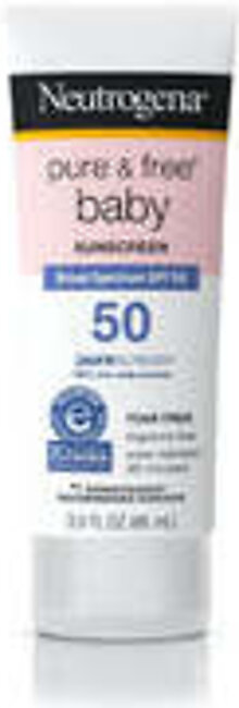 Neutrogena Pure & Free Baby Sunscreen Broad Spectrum Spf 50 88Ml