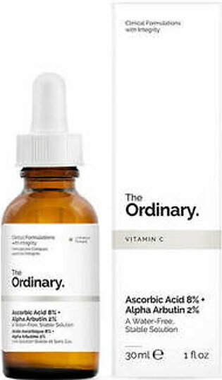 The Ordinary Ascorbic Acid 8% Alpha Arbutin 2% 30ml