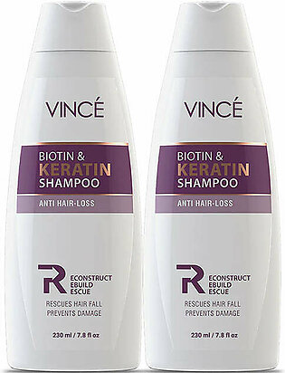 Vince Biotin & Keratin Shampoo 230Ml