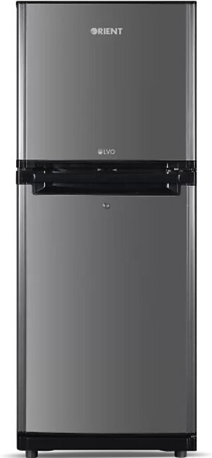Orient Refrigerator LVO 380 Hairline Silver