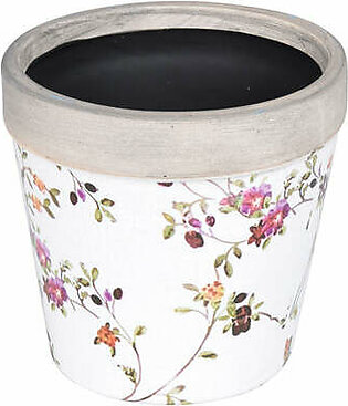 Flower Pot Ceramic Flower Print