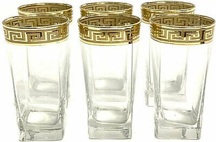 Gold Cocktail Glass Set (Pack of 6)