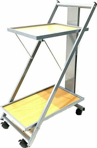 Compact Folding Kitchen Tea Trolley