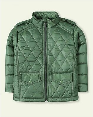 Olive Green Puffer Jacket