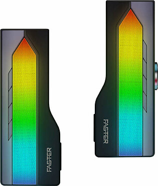 FASTER G2000 RGB Lighting Dual Gaming Wireless Speaker Bluetooth
