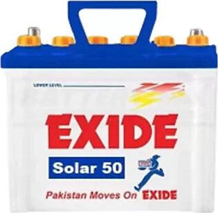 Exide Solar Series Battery Solar 50
