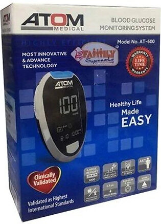 ATOM AT-600 Blood Glucose Monitoring System