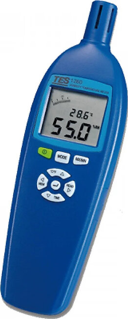 TES-1260 Dual LCD Humidity Temperature Meter