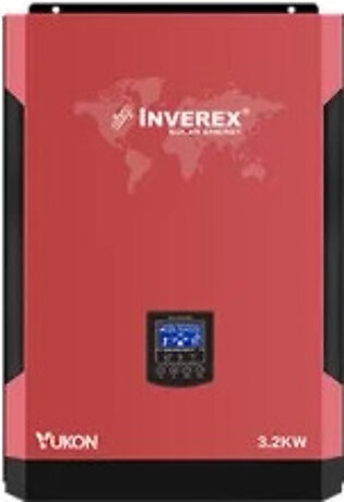 Inverex Yukon 3.2KW 3200W MPPT Single-Phase Hybrid Solar Inverter