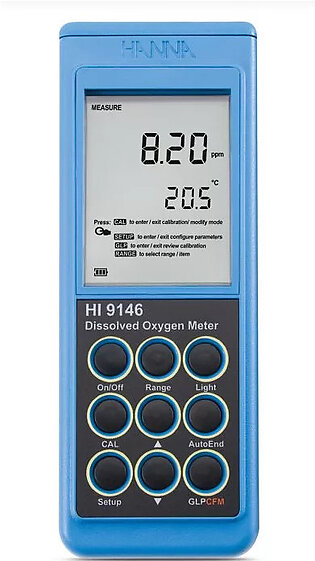 Hanna HI9146-04 Portable Dissolved Oxygen Meter
