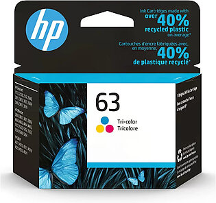 HP 63 Tri-color Inkjet Printer Ink Cartridge