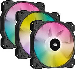 CORSAIR SP120 RGB LED High Performance Fan (Pack of Three)