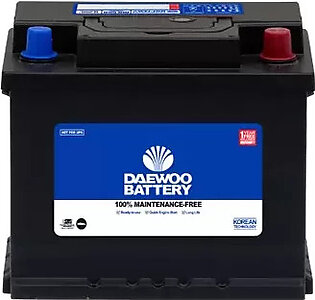 Daewoo DIN-666 Maintenance Free Lead Acid Sealed Battery