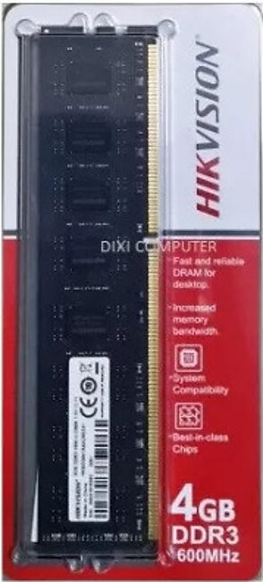 Hikvision DDR3 4GB 1600MHz Desktop Ram