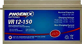 Phoenix VR 12-150 VRLA Battery 150AH