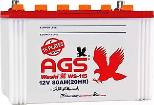 AGS WS-115 15PL 80AH Lead Acid Battery