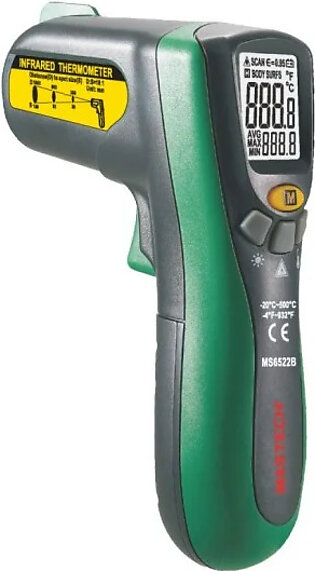 Mastech MS6522B LCD Digital Infrared Thermometer