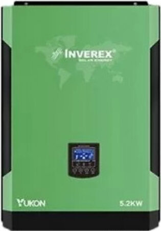 Inverex Yukon 5.2KW 5200W MPPT Single-Phase Hybrid Solar Inverter
