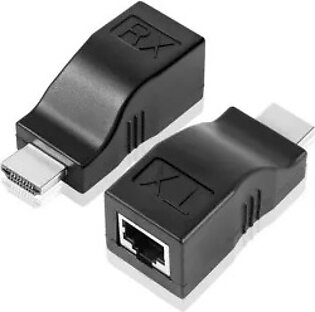 Black Copper HDMI Extender cat-5e/6 Cable