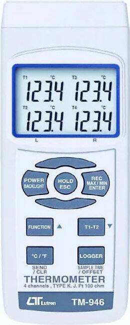Lutron TM-946 - 4 Channels Thermometer