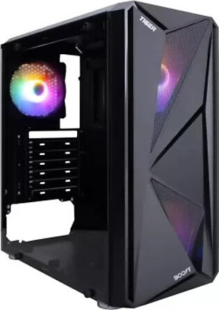 Boost Tiger PC Case with 3 RGB Fans