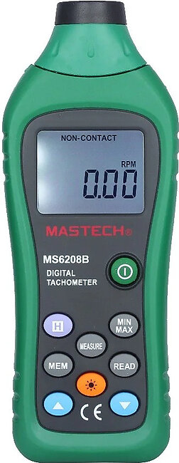 Mastech MS6208B Non-Contact Digital Tachometer