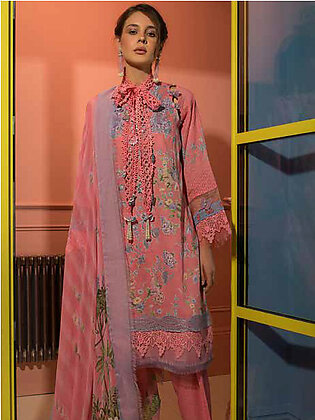 Vital by Sobia Nazir Embroidered Lawn Unstitched 3Pc Suit V-6B
