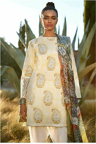 ZARA SHAHJAHAN Luxury Lawn 2019 Embroidered 3PC Suit MINAH A