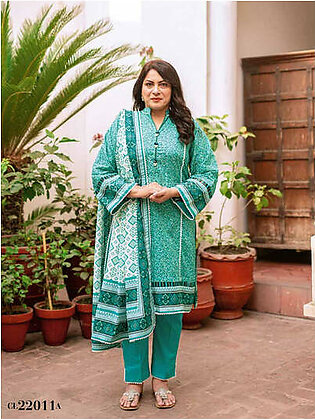 Gul Ahmed Mother Tribute Printed Lawn 3Pc Suit CL-22011A