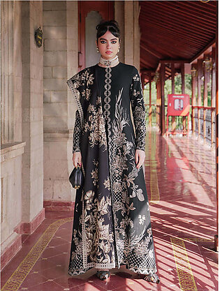 Saira Rizwan Embroidered Khaddar Unstitched 3Pc Suit SR-05 SALINA